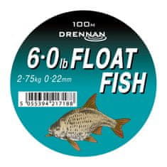 Drennan Drennan vlasec Float Fish 100m 6,0lb 0,22mm