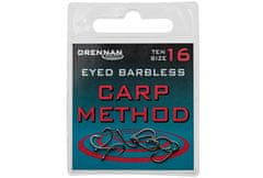 Drennan Drennan háčky bez protihrotu Eyed Carp Method Barbless vel. 20