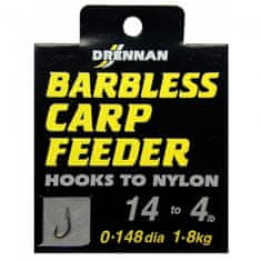 Drennan Drennan návazce Barbless Carp Feeder 8 / 7lb