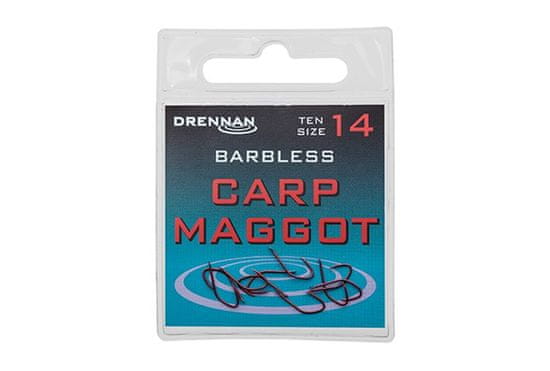 Drennan Drennan háčky bez protihrotu Carp Maggot Barbless vel. 18