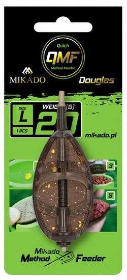 Mikado Mikado krmítko Method Feeder Q.M.F. DOUGLAS L 20g B