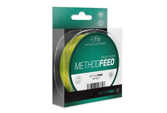 FIN Fin vlasec Method Feed 0,28mm 14,3lbs, 150m/ fluo žlutá