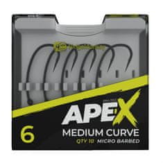 RIDGEMONKEY RidgeMonkey háček Ape-X Medium Curve Barbed Velikost 4