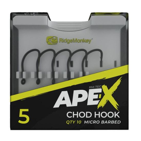 RIDGEMONKEY RidgeMonkey háček Ape-X Chod Barbed Velikost 6