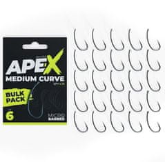 RIDGEMONKEY RidgeMonkey háčky Ape-X Medium Curve Barbed Bulk Pack 25 ks vel.6