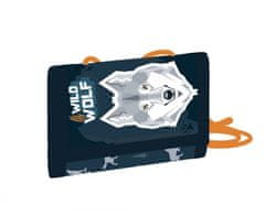 Karton PP Dětská textilní peněženka vlk