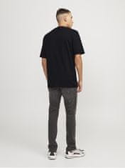 Jack&Jones Pánské triko JORLAFAYETTE Standard Fit 12250435 Black (Velikost L)