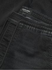 Jack&Jones Pánské džíny JJIGORDON Tapered Fit 12249140 Black Denim (Velikost L)