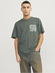 Jack&Jones Pánské triko JORLAFAYETTE Standard Fit 12250435 Laurel Wreath (Velikost S)