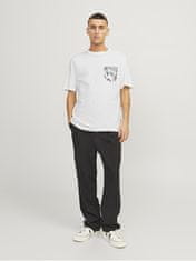 Jack&Jones Pánské triko JORLAFAYETTE Standard Fit 12250435 Cloud Dancer (Velikost L)