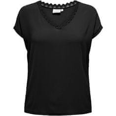 Only Carmakoma Dámské triko CARTANI Regular Fit 15315754 Black (Velikost 3XL/4XL)