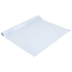 Vidaxl Okenní fólie statická matná průhledná bílá 60 x 1 000 cm PVC