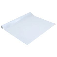 Vidaxl Okenní fólie statická matná průhledná bílá 45 x 1 000 cm PVC