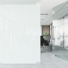 Vidaxl Okenní fólie statická matná průhledná bílá 45 x 2 000 cm PVC