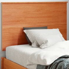 Vidaxl Čelo postele voskově hnědé 90 cm masivní borové dřevo