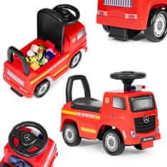LEBULA MERCEDES osobní automobil, tlačný automobil, hasičský vůz