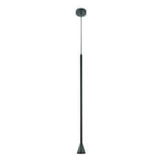 ACA ACA Lighting závěsné svítidlo 1XGU10 CLOUZOT černá kov IP20 D7,5XD10XH190CM YL22801PBK