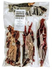 LaProve CuatroPack Chilli Chipotle, Árbol, Passilla Flor, Chilli Guajillo 100g