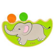LEBULA Dřevěná skládačka Balancing Elephant od Viga Toys