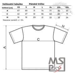MSP Pánské triko s motivem 280 N Y P D