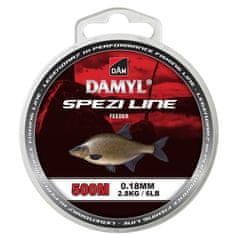 D.A.M DAM vlasec Damyl Spezi Line Feeder 500m 0,20mm 3,2kg 7lbs Dark Brown