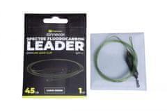 RIDGEMONKEY RidgeMonkey montáže Spectre Fluorocarbon Uni Lead Clip Leader 45lb 1m Camo Green