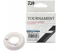 Daiwa Daiwa vlasec Tournament Fluorocarbon 40m 0,40mm 11,4kg transparentní