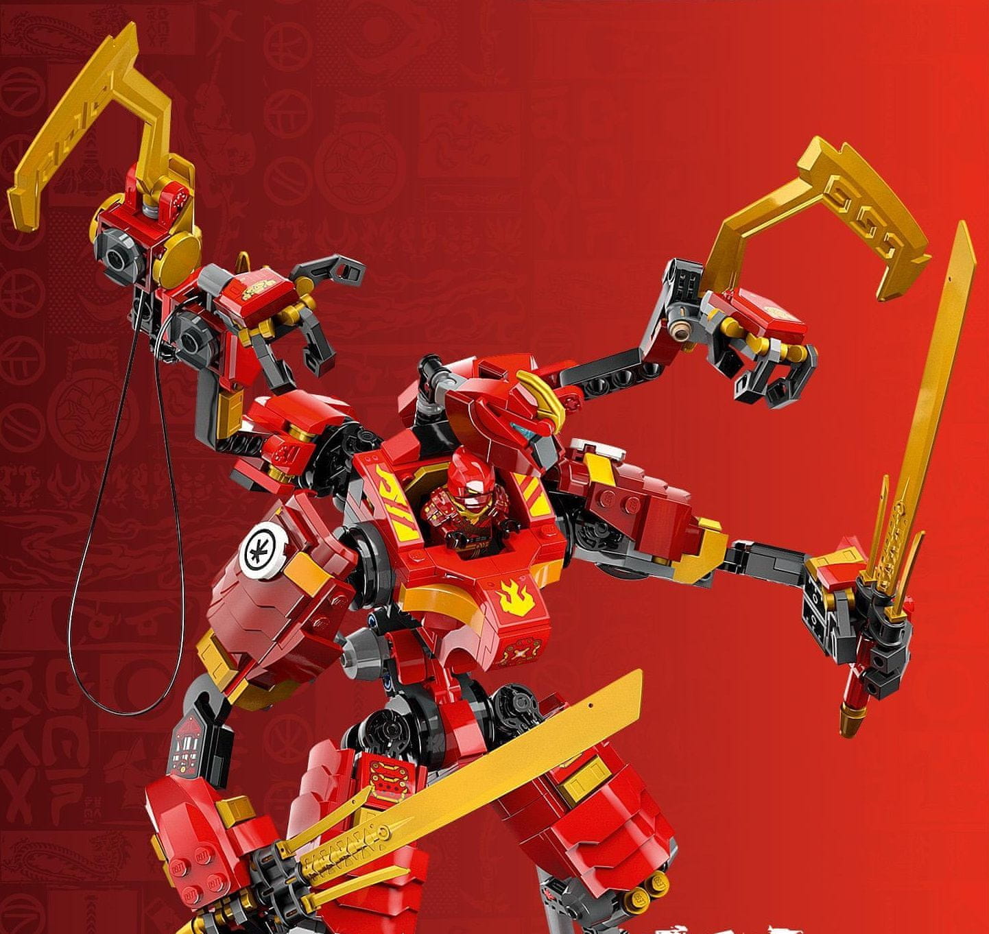 LEGO NINJAGO 71812 Kaiov nindžovský robotický oblek