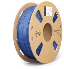 Gembird tisková struna (filament), PLA MATTE, 1,75mm, 1kg, modrá (3DP-PLA-01-MTNB)