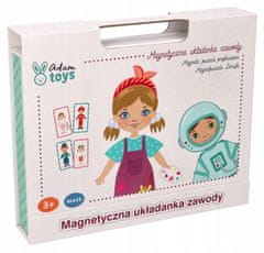 Adam toys Magnetická skládačka VÝHODY