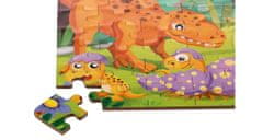 Merco Multipack 2 balení Dinosaurus puzzle 100 dílků