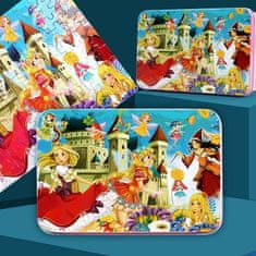 Merco Multipack 2 balení Princezna puzzle 100 dílků