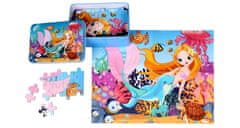 Merco Multipack 2 balení Mořská Víla puzzle 100 dílků