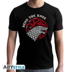 AbyStyle GAME OF THRONES - pánské tričko "Bend the Knee" - 2XL