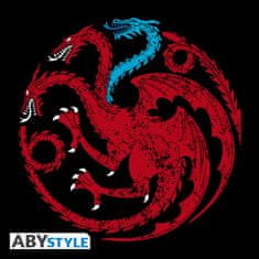 AbyStyle GAME OF THRONES - pánské tričko "Targaryen's symbol" - L