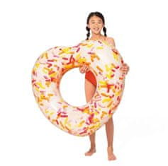 Intex 56253 nafukovací donut ve tvaru srdce s posypem 94 x 89 x 25cm