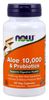 Aloe 10000 & Probiotics (aloe vera s probiotiky), 60 rostlinných kapslí