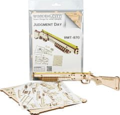 Wooden city 3D puzzle Puška Judgment Day RMT-870, 42 dílů