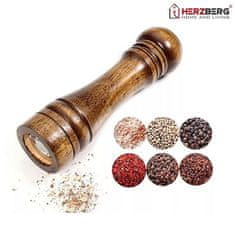 LEBULA Herzberg Wooden Pepper Mill