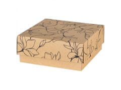 sarcia.eu Čtvercová květinová krabice, dárková krabice 20x20x8,5 cm 1