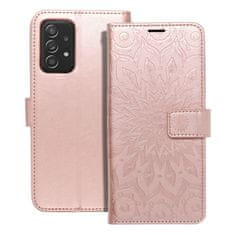 FORCELL Pouzdro / obal na Samsung Galaxy A52 5G / A52 LTE / A52S mandala rose gold - knížkové Forcell MEZZO Book