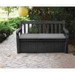 KETER Zahradní lavice Eden Garden Bench 265L šedá