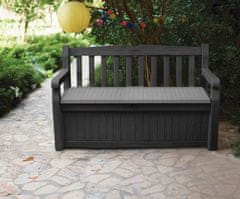 KETER Zahradní lavice Eden Garden Bench 265L šedá