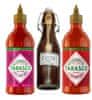 LaProve Tabasco Sriracha 300 ml a TABASCO Sweet & Spicy 256 ml a Silphium Garum X s mexickým chilli 280ml