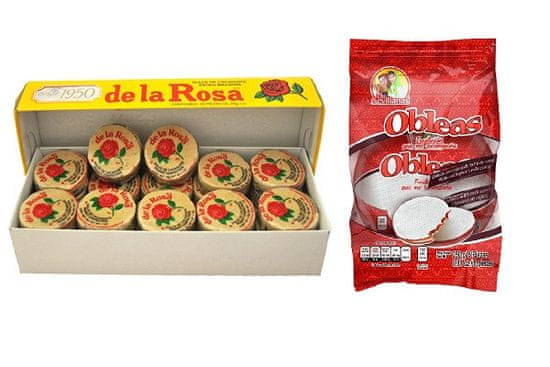 LaProve Mexický Marzipan de la Rosa 840G a Obleas Sevillanas 5x50G