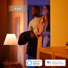 Philips Hue LED White and Color Ambiance Stropní bodové svítidlo Philips Centris BT 50610/30/P7 11W plus 2x5,7W GU10, 1600lm, 2000K-6500K, RGB, IP20, černé