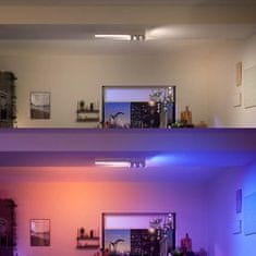 Philips Hue LED White and Color Ambiance Stropní bodové svítidlo Philips Centris BT 50609/31/P7 34W plus 3x5,7W GU10, 3550lm, 2000K-6500K, RGB, IP20, bílé