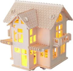 Woodcraft Dřevěné 3D puzzle VILLA HOUSE