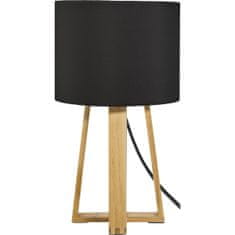 Dekorstyle Noční lampa Molu černá 34,5 cm