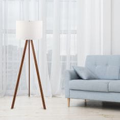 Opviq Stojací lampa AYD VI 140 cm bílá